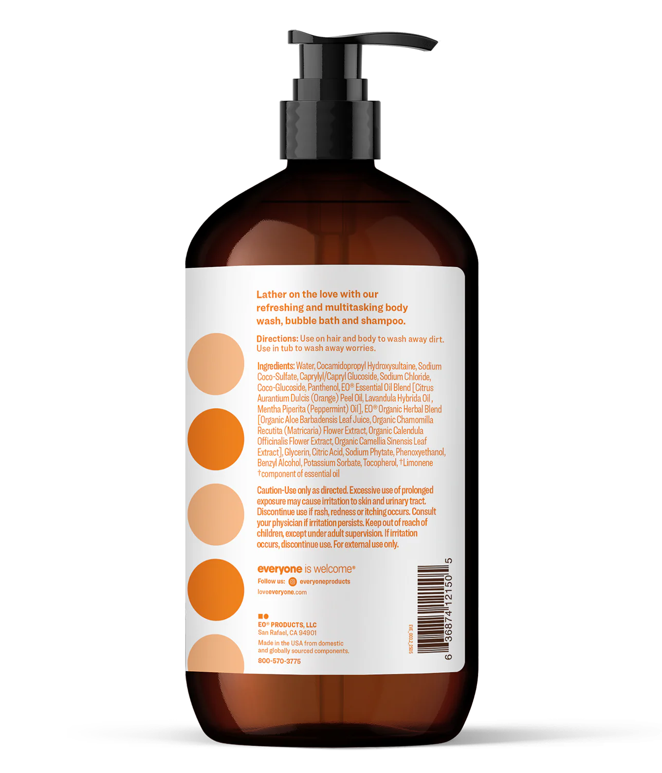 Citrus + Mint 3in1 Soap 32 oz Case Pack of 6 - Image 3