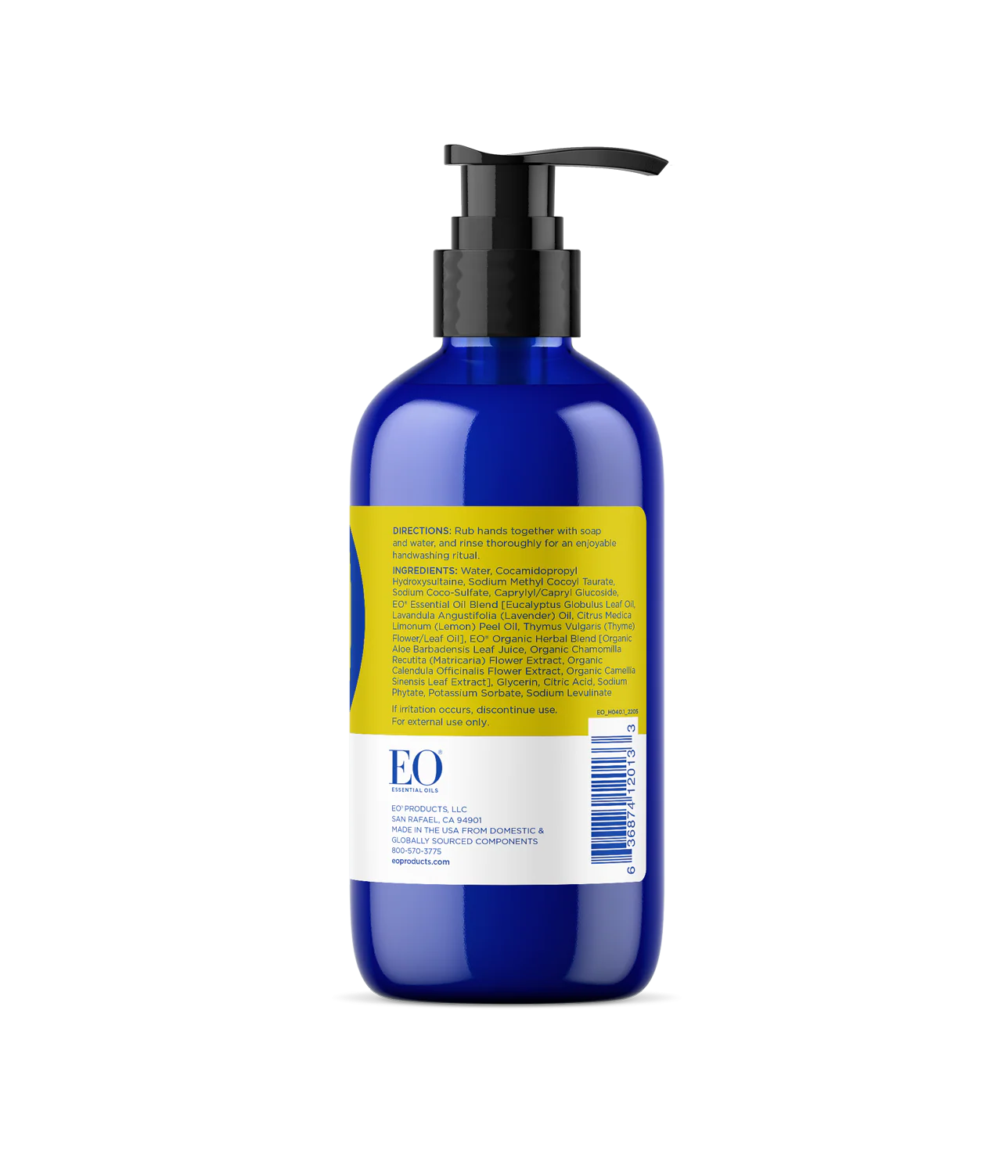 Hand Soap 12 oz Lemon Eucalyptus Case Pack of 24 - Image 3