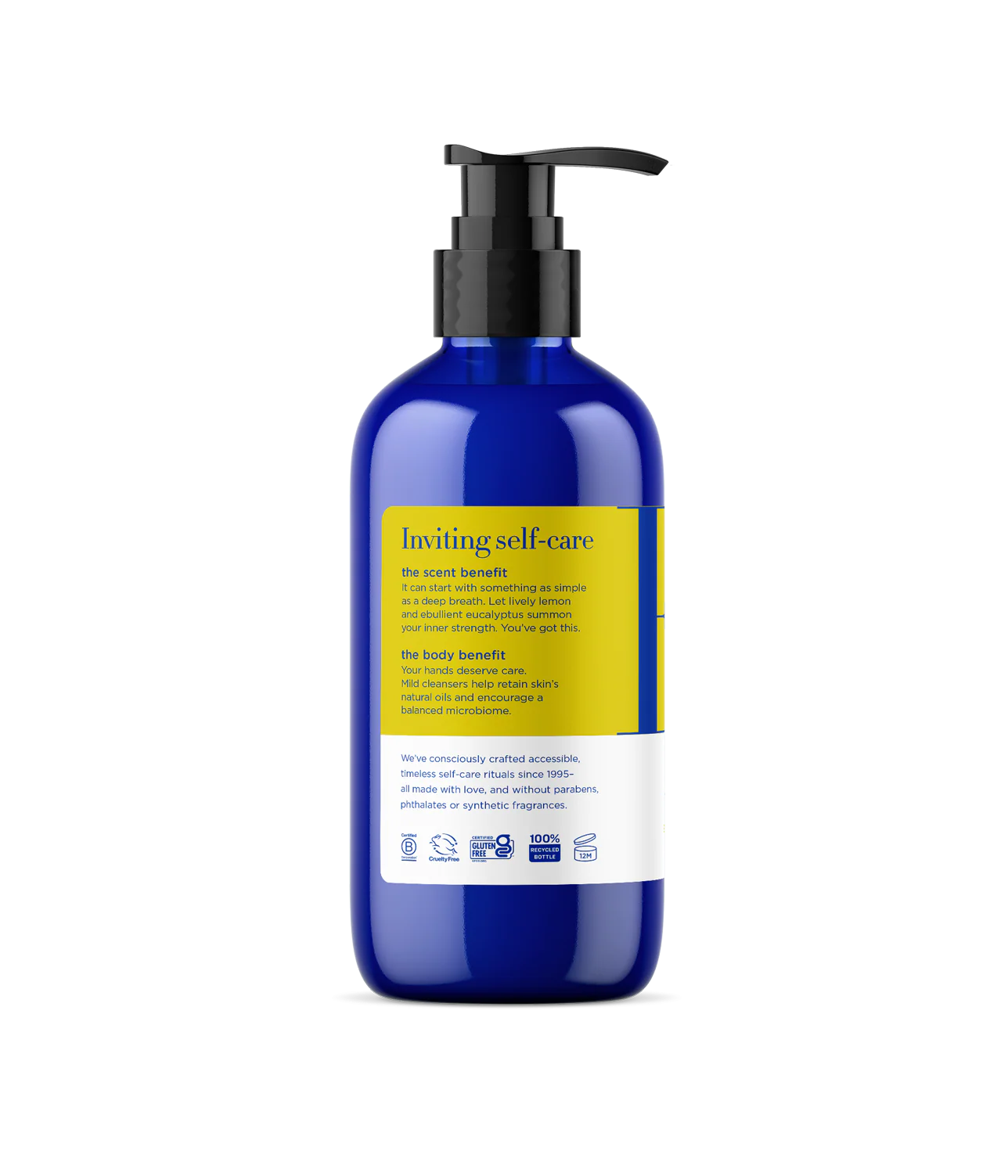 Hand Soap 12 oz Lemon Eucalyptus Case Pack of 24 - Image 4